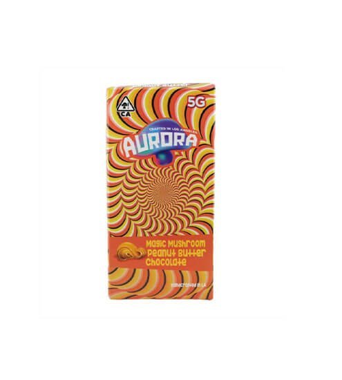 Aurora | Peanut Butter | Magic Mushroom Chocolate Bar | 5G