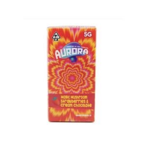 Aurora | Strawberries & Cream | Magic Mushrooms Chocolate Bar | 5G
